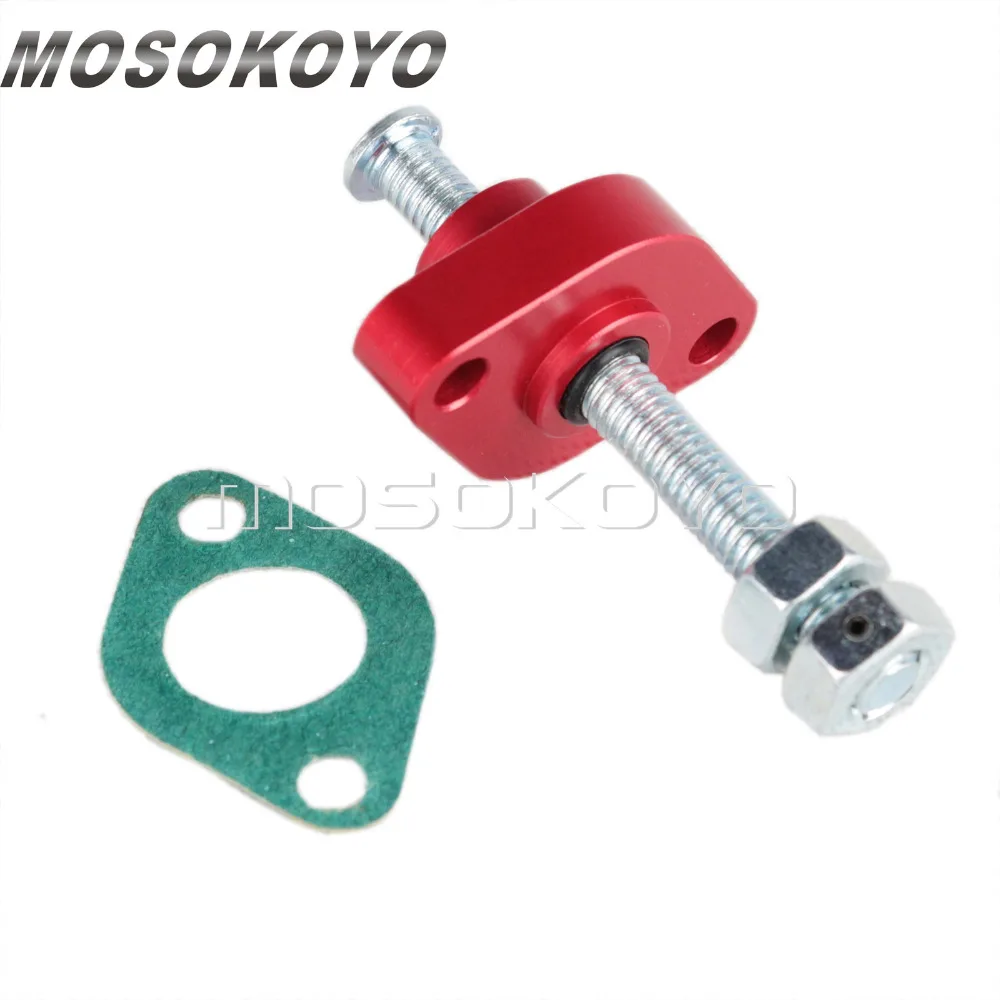 Алюминиевый ручной Натяжитель с ЧПУ для Yamaha DR YFM Suzuki GSXR LTR Kawasaki KLX Honda CRF| |