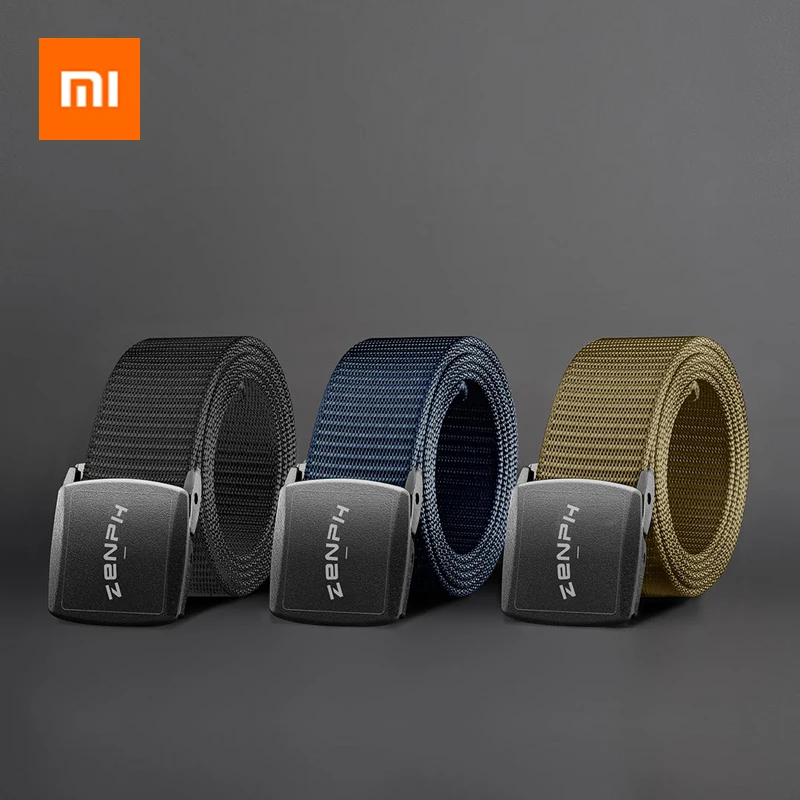 

Xiaomi Outdoor Army Tactical Belt Military YKK Plastic Buckle Nylon Webbing Length Adjustment Heavy Duty Training Men Waist Belt