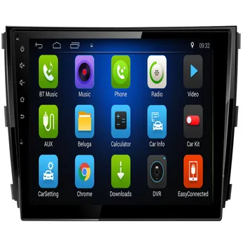 

10.2" 4G LTE quad core car radio for ZOTYE T600 android 8.1 car dvd player gps navi with 2G RAM 32G ROM wifi bluetooth camera