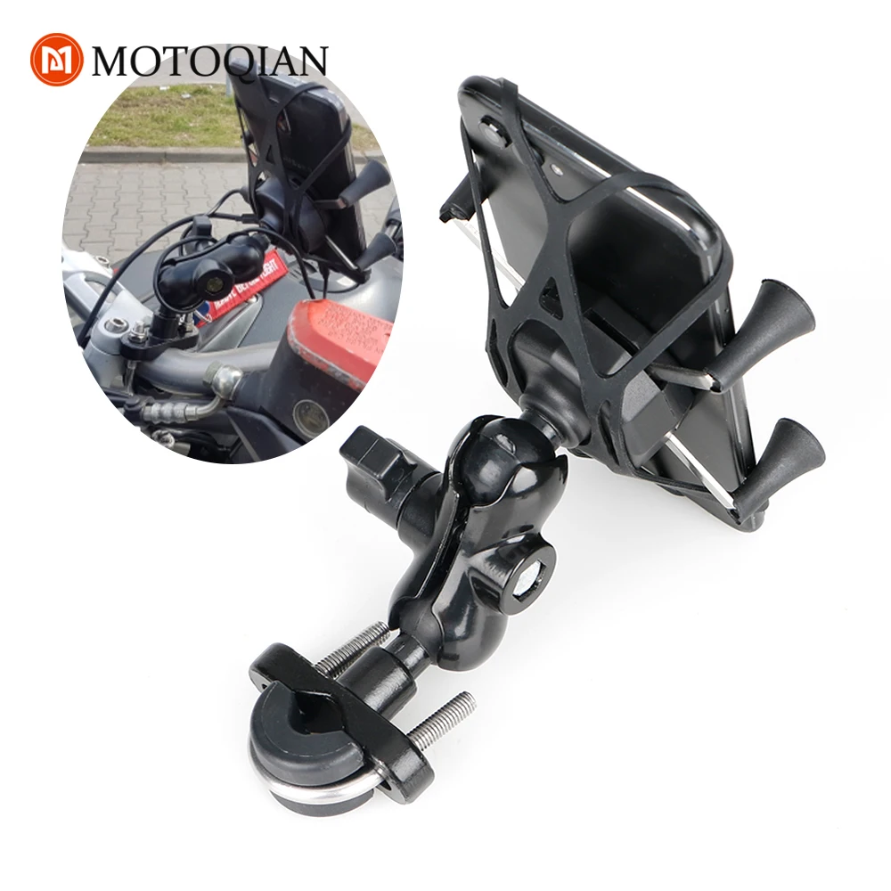 

For BMW R1250GS R1200GS LC Adventure 2019 2018 2017 R1200 R1250 GSA Phone Holder Charger Bracket with USB Motorcycle Accessories