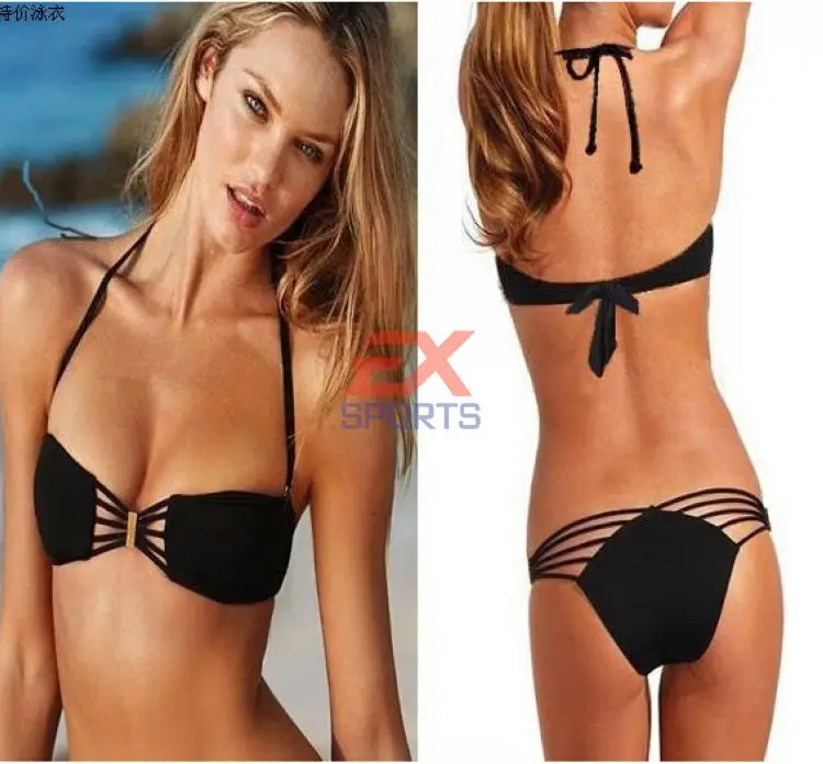 SEXY Spider G-String Thong Bikini Lingerie Push-up Padded Bra Beach Swimsuit Bathing Swimwear (1)