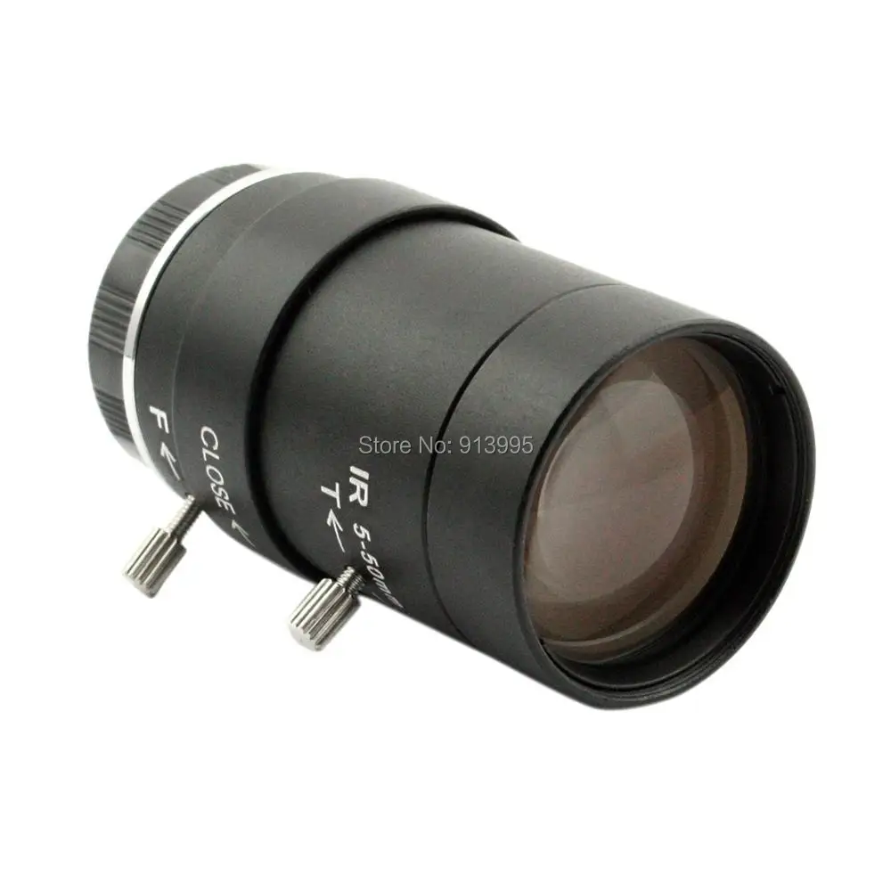 Камера видеонаблюдения 5-50 мм варифокальный объектив Ручной зум CS крепление объектива