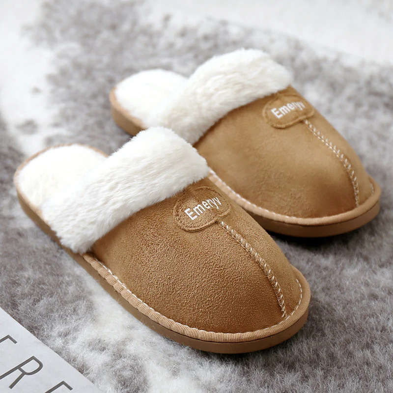Women House Slippers Plush Winter Warm Shoes Woman Comfort Coral Fleece Memory Foam Slippers House Shoes for Indoor Outdoor Use 2