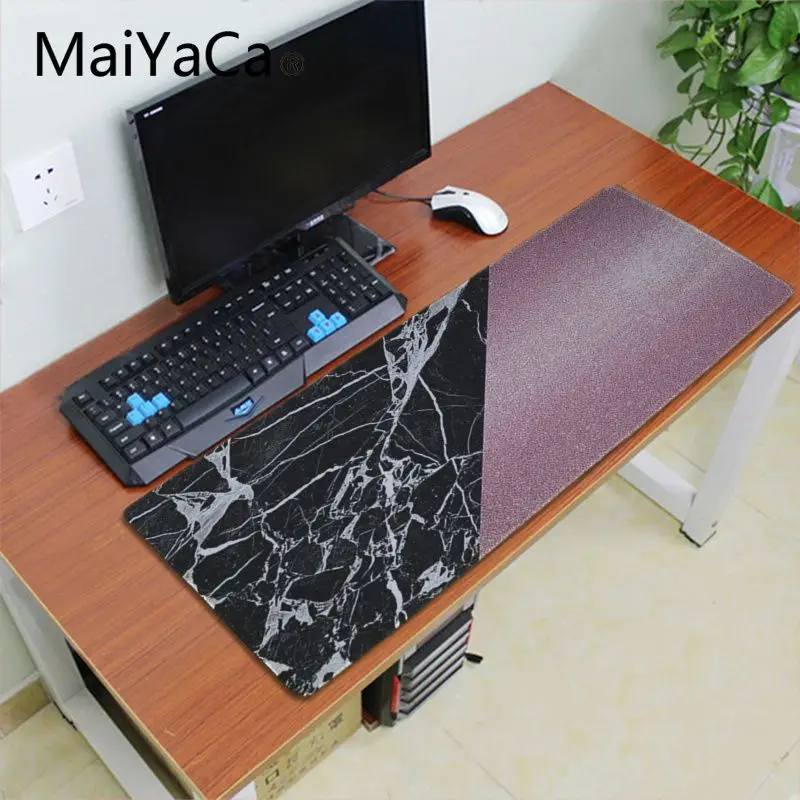 Maiyaca Золотая мраморная мозаика офисные мыши коврик для мыши игровой коврик для мыши xl скорость клавиатуры коврик для мыши ноутбук Laptop персональный компьютер Настольный коврик