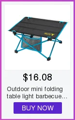 Outdoor aluminum alloy camping portable folding table multi-functional thickening travel leisure stand barbecue picnic bbq