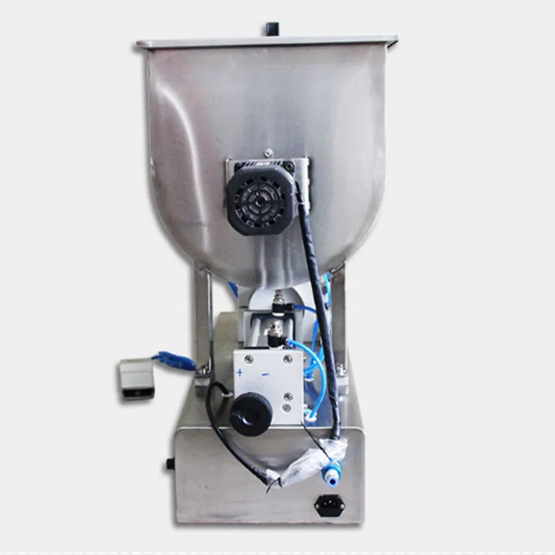 Пневматический двигатель для миксера соус Чили заполнения тестомесильная машина для арахисового масла масло Наполнитель из нержавеющей стали gmp стандарт