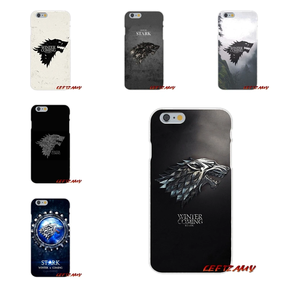 

For Huawei P Smart y6 7 9 prime Mate P10 P20 Lite Pro Plus 2018 2019 Accessories Phone Cases Covers games of Thrones House Stark
