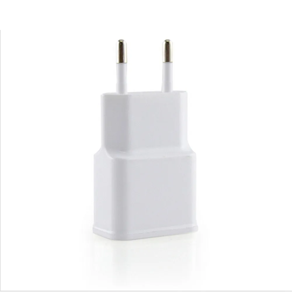 Штепсельная Вилка европейского стандарта на стену Зарядное устройство адаптер двойной USB кабель для зарядки 2-Порты и разъёмы 5V 2A для samsung для IPhone Xiaomi huawei