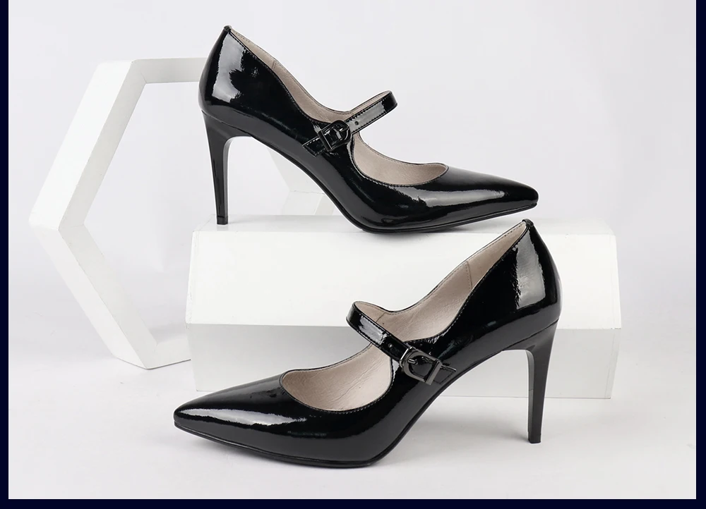 SOPHITINA/пикантные туфли-лодочки с острым носком; модная Высококачественная обувь из лакированной кожи; новые туфли с ремешком и пряжкой; женские туфли-лодочки на высоком тонком каблуке; SC156