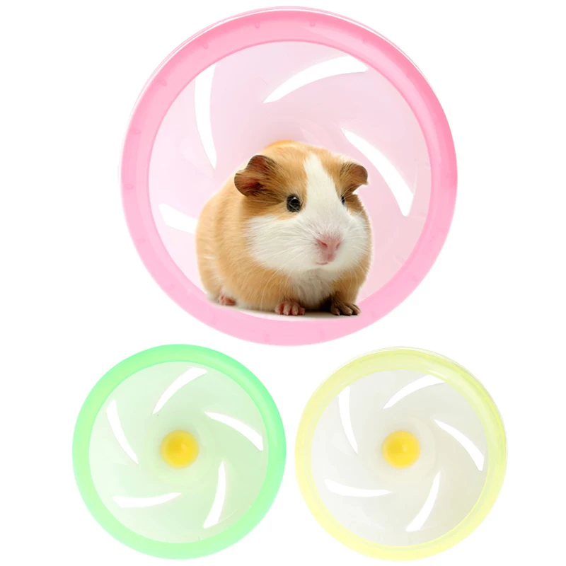 

NEW Arrival Hamster Mouse Rat Exercise Toys Plastic Silent Running Spinner Wheel Pet Toy Hot jul3