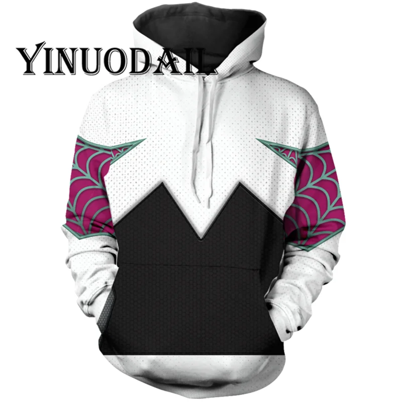 

Fans Made Superhero PS4 Spidey 3D Hoodies for Women & Men Clothes 2019 Sweat Homme Long Sleeve Cosplay