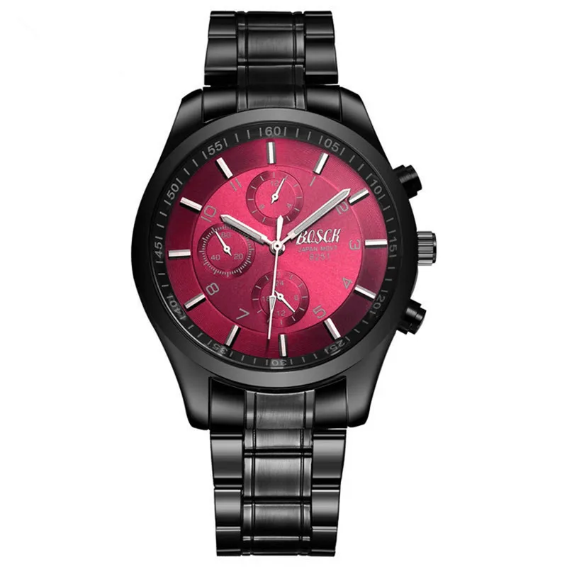

Men's automatic mechanical watch ultra-thin and simple waterproof imported machine core watch men's watch.