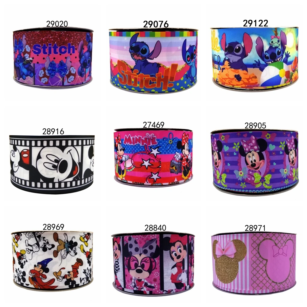 

Free shipping 2019 new arrival ribbons Hair Accessories ribbon 10 yards printed grosgrain ribbons 28971