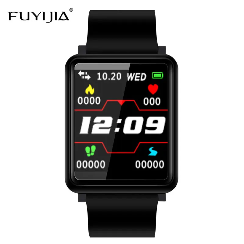 Reloj Mujer Color Screen Smart Watch Men Sports Watches Couple Waterproof Watch Woman Smart Bracelet Bluetooth Health Detection