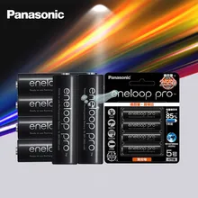 Panasonic Eneloop batterie d'origine Pro AA 2550mAh 1.2V NI-MH caméra lampe de poche jouet Batteries rechargeables préchargées