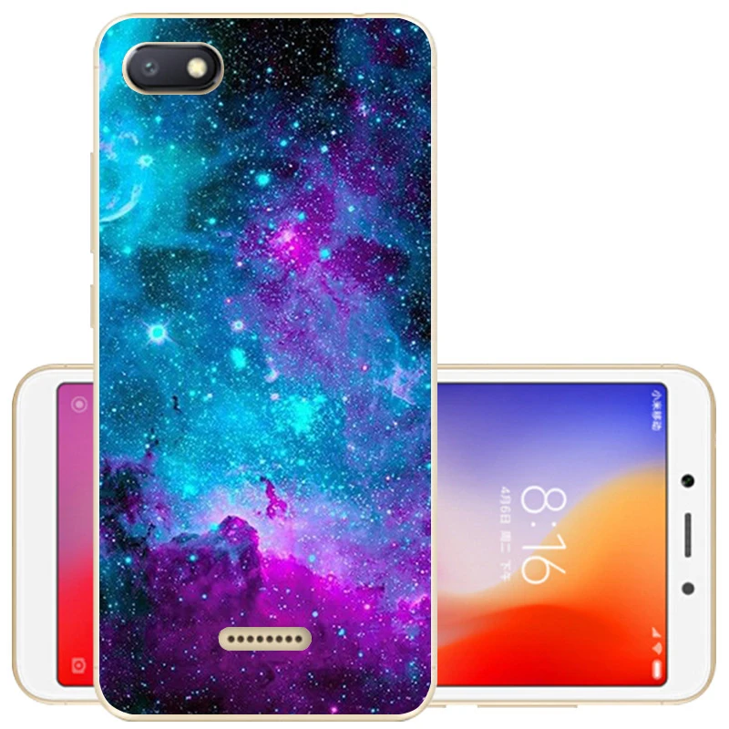 Чехол для Xiaomi Redmi 6A чехол 6 мягкий силиконовый рельефный из ТПУ A A6 чехлы