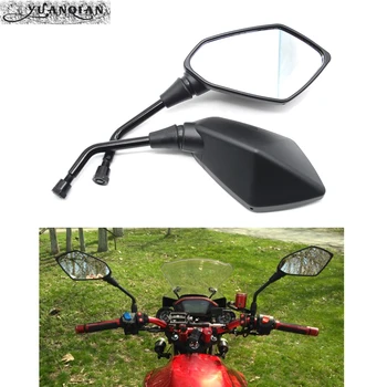 

2Pcs/Pair Motorcycle Mirror Rearview Mirrors Electrombile Back Side Convex 8mm 10mm Mirror for Kawasaki Suzuki Honda DUCATI BWM