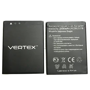 

10pcs IN Stock NEW 2500mAh High Quality Battery For Vertex Impress eagle Smartphone With Tracking Number
