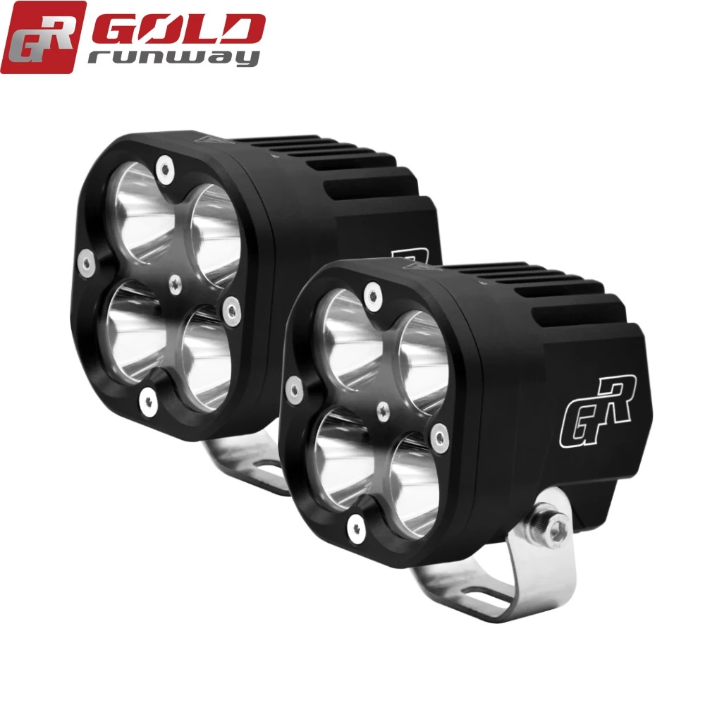 GOLDRUNWAY GR40X Новый 2 шт. 4200Lm USA U3 XPL светодиодный светильник для вождения точечный