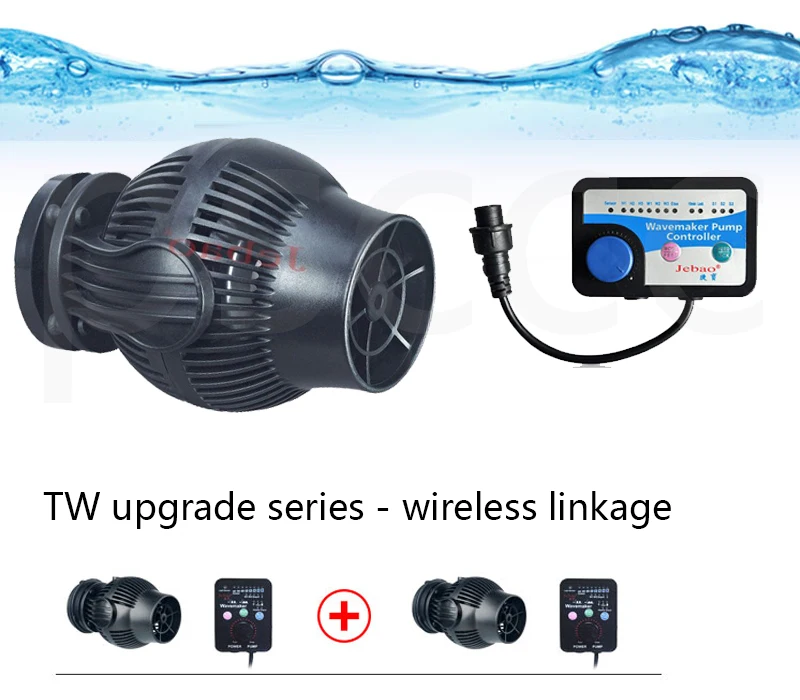 JEBAO wave maker Jebao WP-10 WP-25 WP-40 WP-60 волна, тем самым позволяя зернам раскрыться контроллер Powerhead насос для морских аквариумных wp10 WP25 WP40