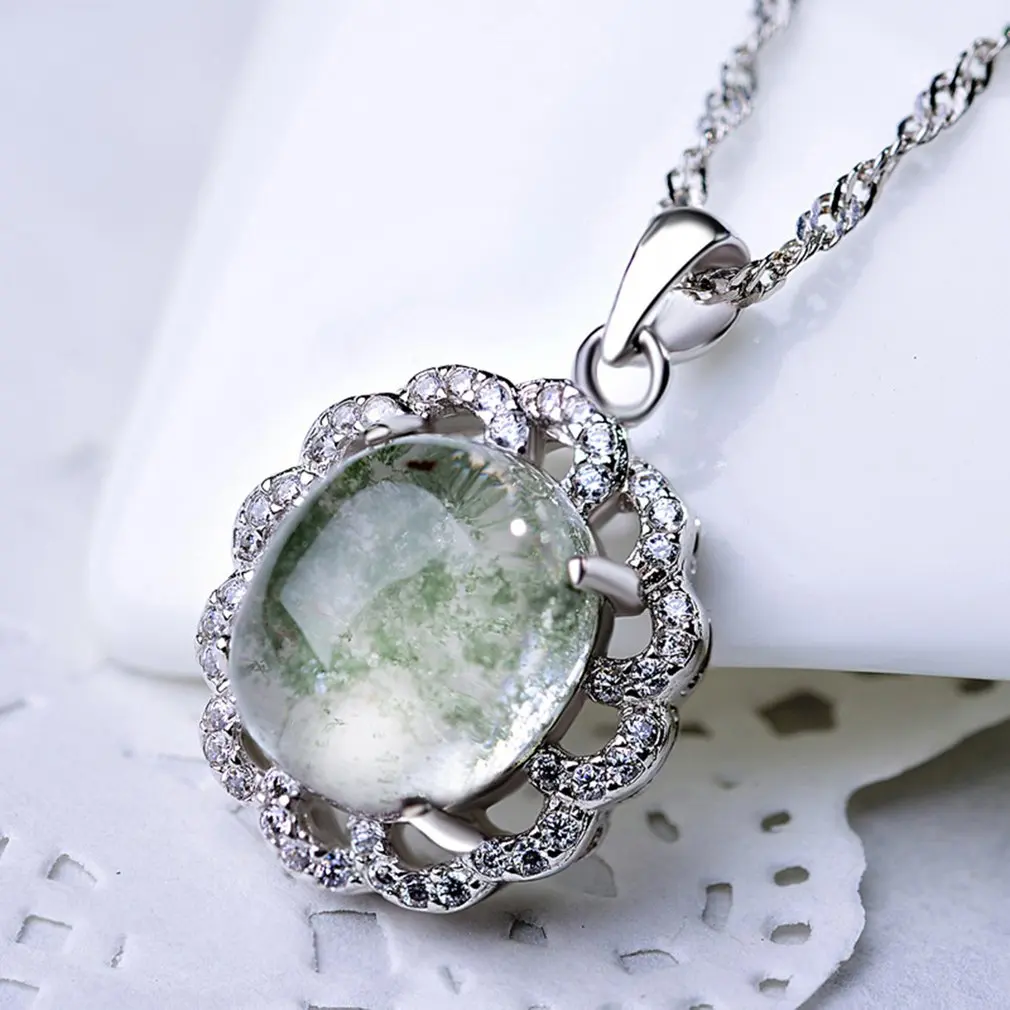 

Fashion Elegant Drill Crystal Pendant Women Fashion Fine Jewelry for Daily Wear Exquisite Workmanship