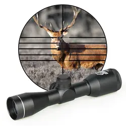 Canis Latrans Тактический Riflescope 4x32 Rifle Scope оптический объектив с Scope Mount Hunter Sight для наружного спортивного использования PP1-0255