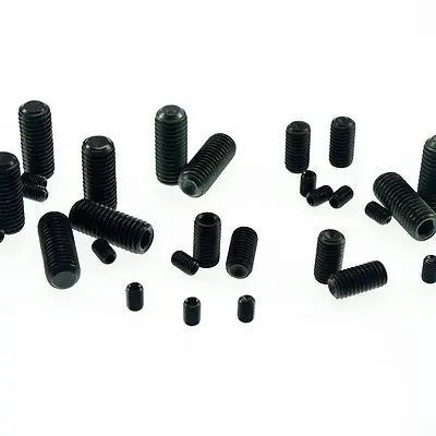 

(25)M10x50mm Head Hex Socket Set Grub Screws Metric Threaded Cup Point