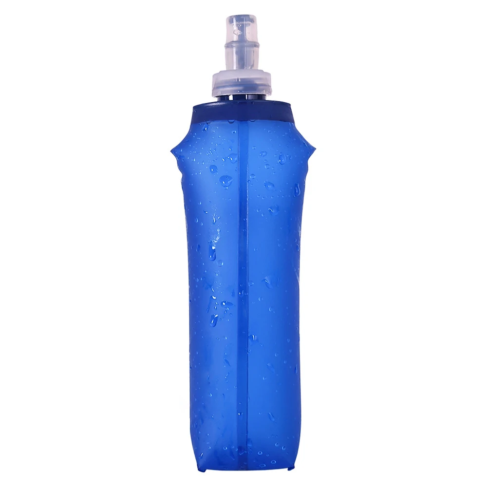 Спортивный складной BPA ПВХ бесплатно мягкий бегущий чайник для воды мягкая походная фляга бутылка для гидрации для езды на велосипеде