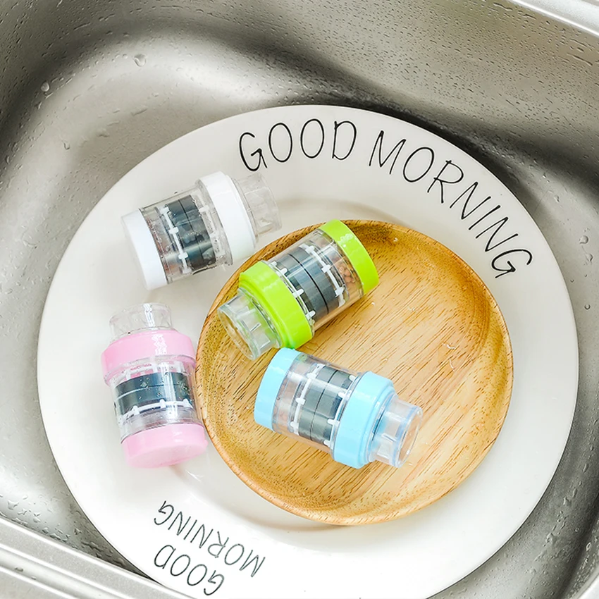 

Medical Stone Faucet Nozzle Filter Water Filter Inner Magnet Water Saving Filter Shower Head Nozzle Tap Connector Remove Rust