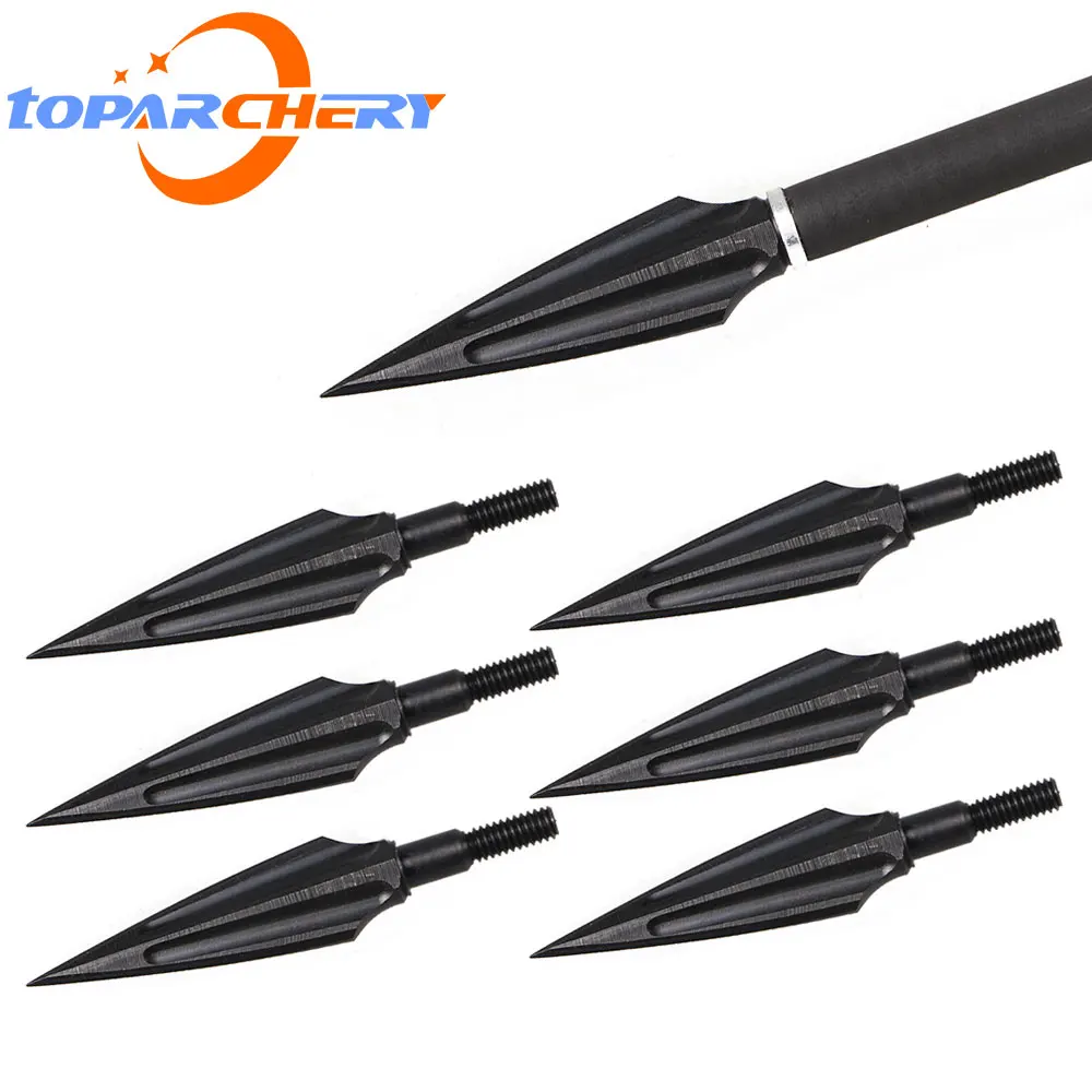 

3pcs/ 6pcs Sharp Carbon Steel Rotary Arrow Heads Broadheads Tips Arrow Points Archery Arrowheads for compound bow and crossbow