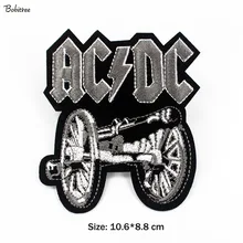 Рок-музыка Группа acdc этикетки патчи железа на вышивке одежды значки-наклейки аппликация для куртки джинсы ткань украшения