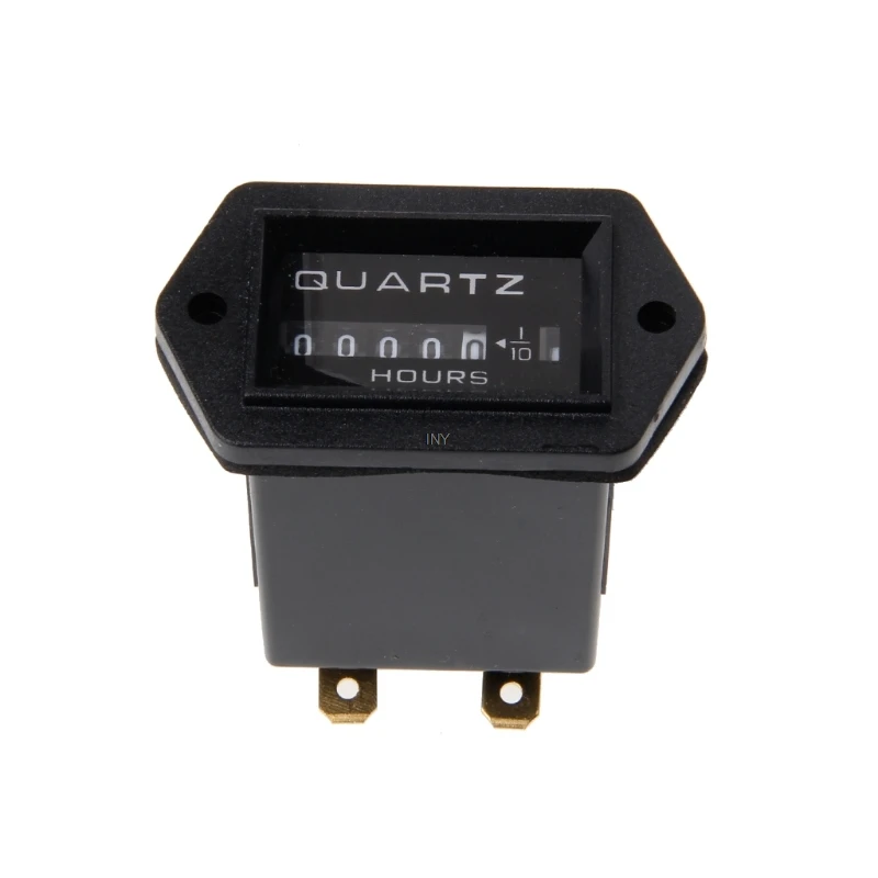 

New DC10V-80V Generator Sealed Hour Meter Counter For Boats Trucks Tractors Cars INY