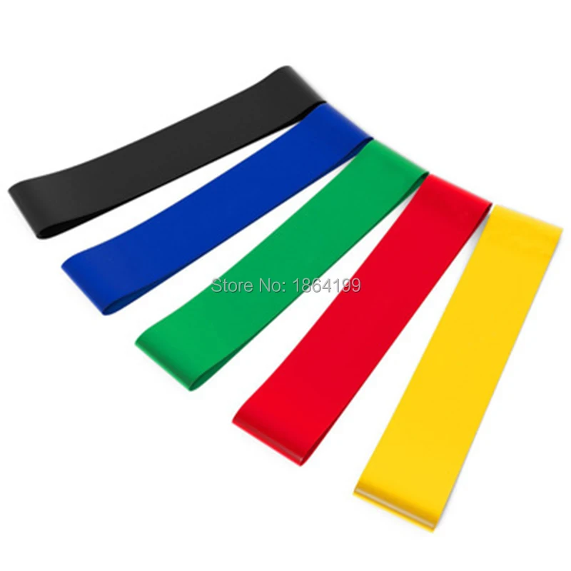 Yoga Belt Elastic Rubber Strength Training Stretching Belts natural Latex Elastic Resistancein