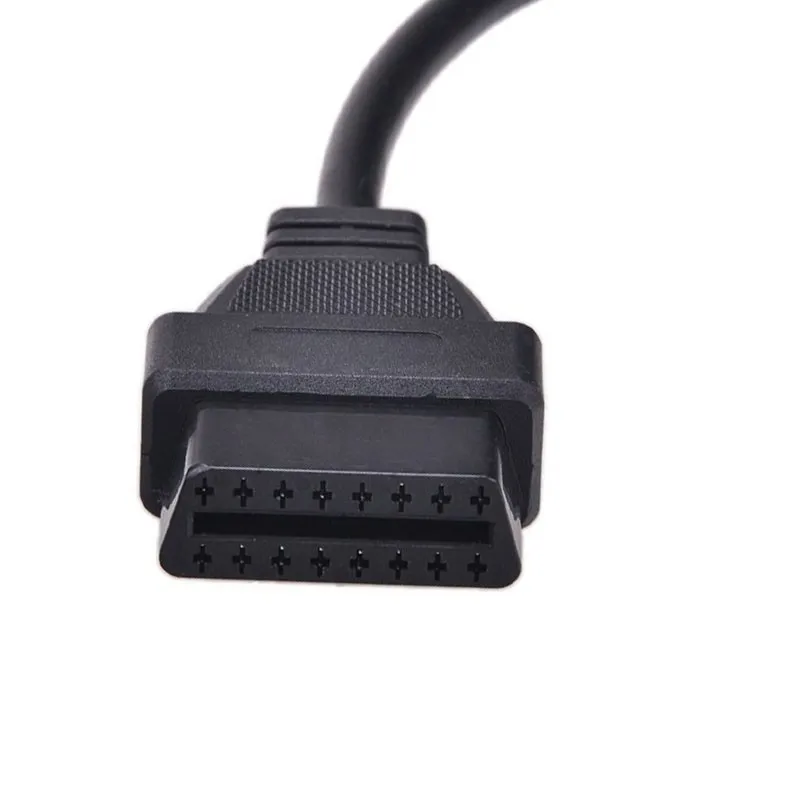 Кабель удлинитель диагностический 16 контактный с разъемом OBD2 для Toyota 17 Pin DLC Lead OBD