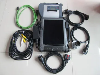 

Best quality MB Star C4 SD Connect with 2020/6 SSD software and xplore IX104 laptop i7 4GB For Benz Diagnose DHL Free Shipping
