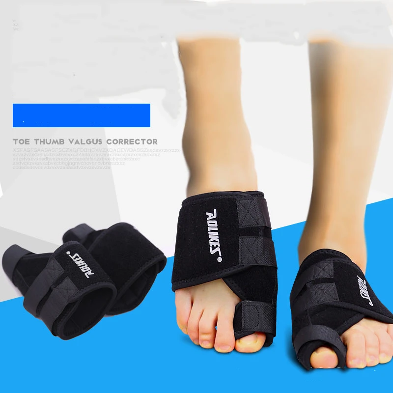 

Fitness Sports Gear Foot Hallux Valgus Correction Band Adjustable Ankle Guards Sole Big Toe Fracture Fixation Recovery Auxiliary