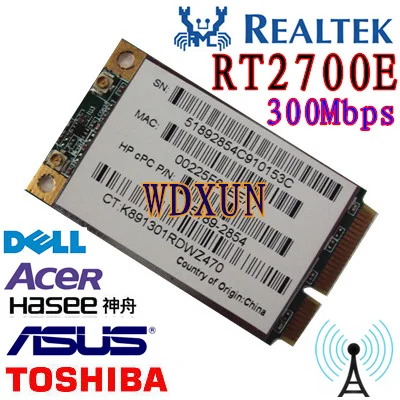Мини ПК PCI Express WLAN 300 Мбит/с 802 11 b/g/n Wi Fi WLAN|300 mbps|mini pcimini pci express |