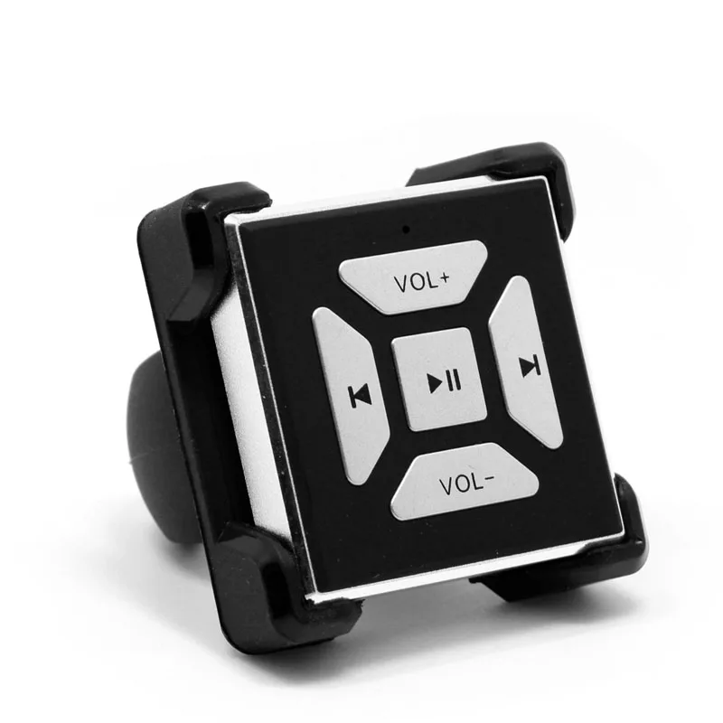 

Bluetooth Wireless Audio Steering Wheel Media Remote Control Button For iPhone #L060# new hot