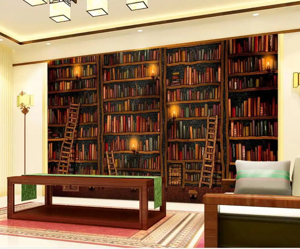 3d絵画壁画の壁紙の背景本papel Parede壁画の壁紙3d壁紙のための現代壁画 Mural Wallpaper 3d 3d Wallpapermural Wallpaper Aliexpress