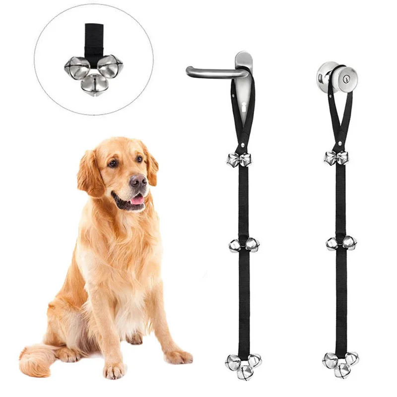 Dog Doorbells Training Potty Bells Adjustable Door Bell Dog Bells