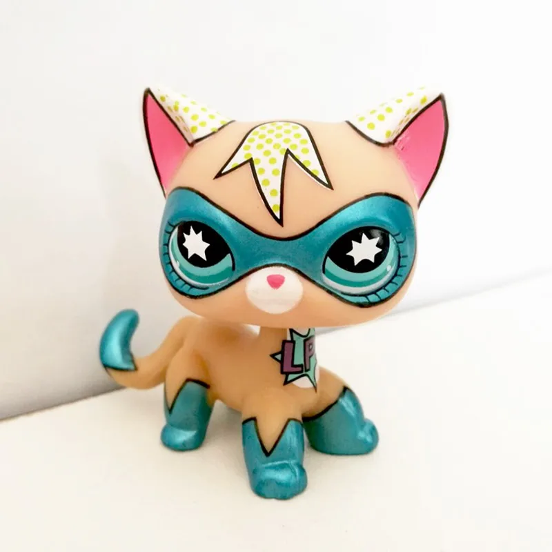 Пет шоп стоячки лпс игрушки редкие кошечку стоячки собаки pet shop short hair cat original lps toys rare kitty stanchion real free shipping