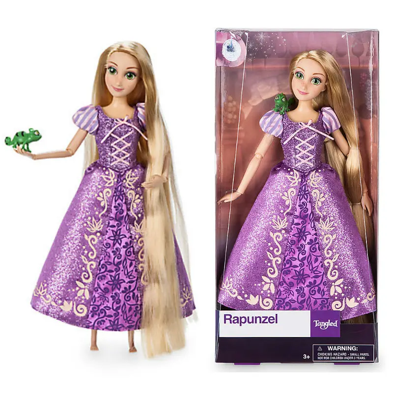 

Rapunzel dsn Classic Doll with Pascal Figure - 12''