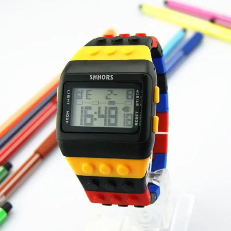 

Hot Sale LED Digital Wrist Watch for Children Boys Girls Unisex Colorful Electronic Sport Watch relogio inteligente Dropshipping