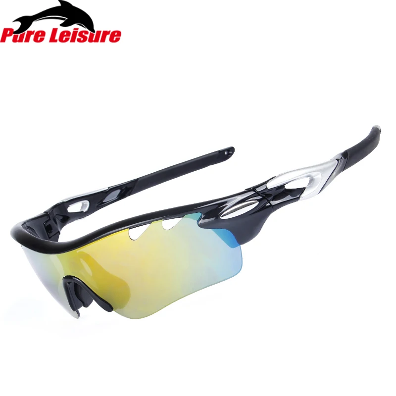 PureLeisure 1 комплект, 5 линз, Pesca, солнцезащитные очки, на застежке, zonnebril, материал ПК, уличные спортивные очки, UV400, солнцезащитные очки для рыбалки, 0896 шт