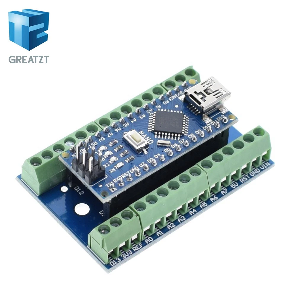 GREATZT 1 шт. мини USB с Загрузчиком Nano 3,0 контроллер совместимый для arduino CH340 USB драйвер 16 МГц NANO V3.0 Atmega328