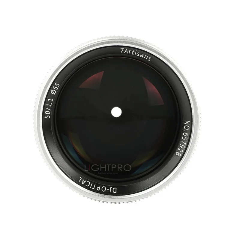 7artisans 50mm F1.1 M Mount Fixed Lens for Leica M-Mount Cameras M-M M240 M3 M6 M7 M8 M9 M10