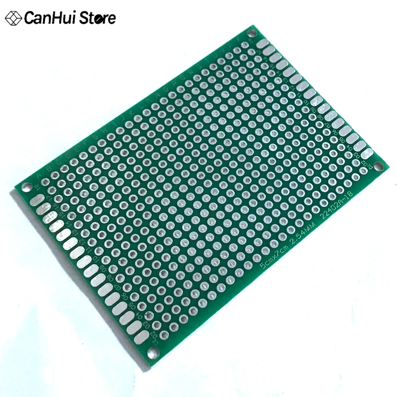 4 шт./лот 5x7 4x6 3x7 2x8 см двухсторонний медный Прототип pcb универсальная плата для Ardui