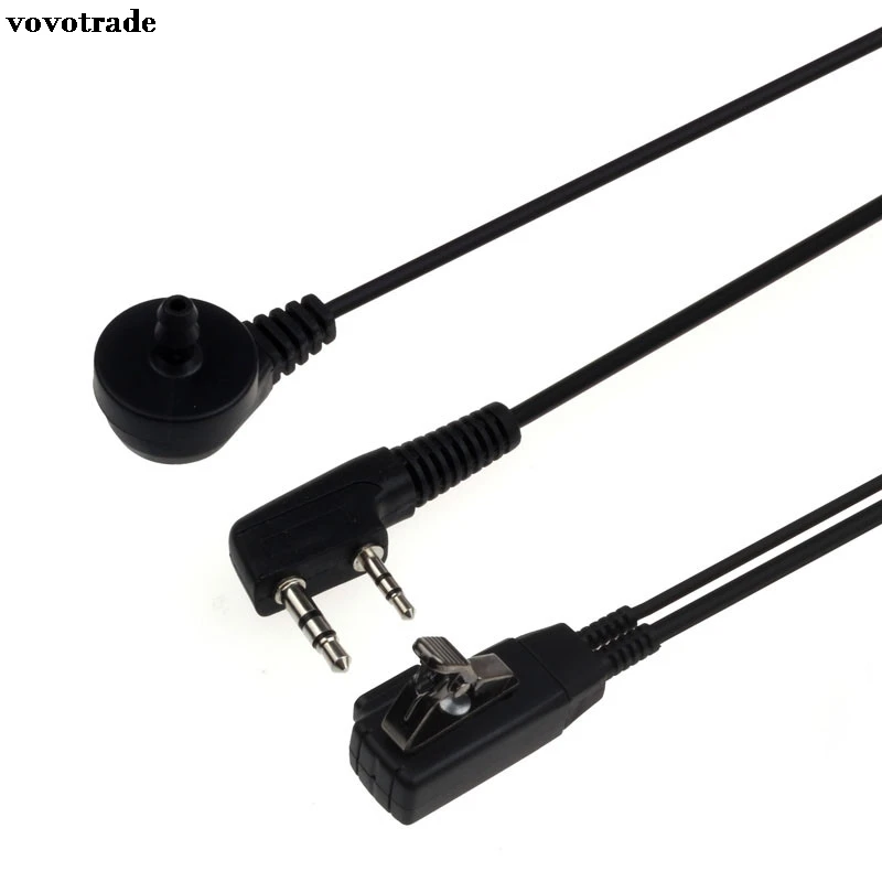 Наушники в стиле FBI toopoot наушники с микрофоном для радио Baofeng BF 999 888S 777S mp3 iphone|earphones