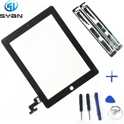 A1395 A1396 A1397 Touch Стекло для ipad 2 9,7 ''Сенсорный экран планшета Сенсор Стекло Панель Digitzer Новый