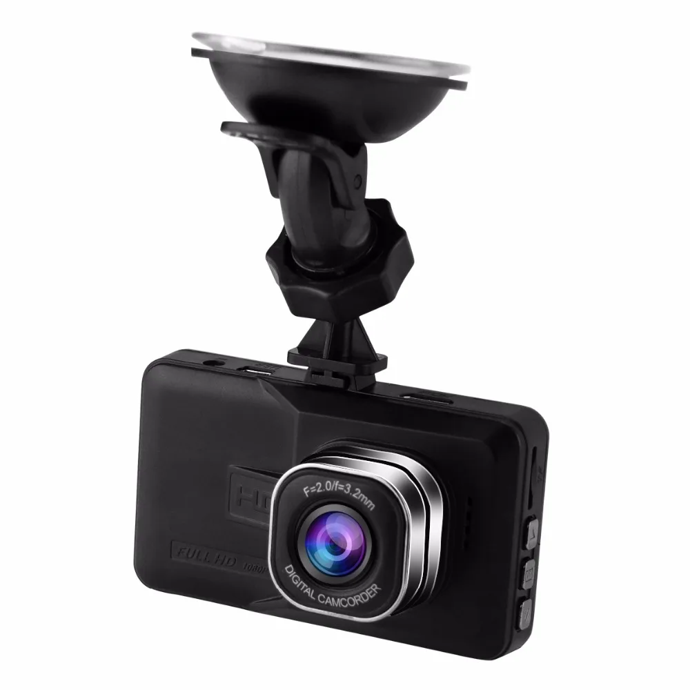Мини Автомобильный видеорегистратор FHD 1080 P g сенсор Мультиязычный монитор